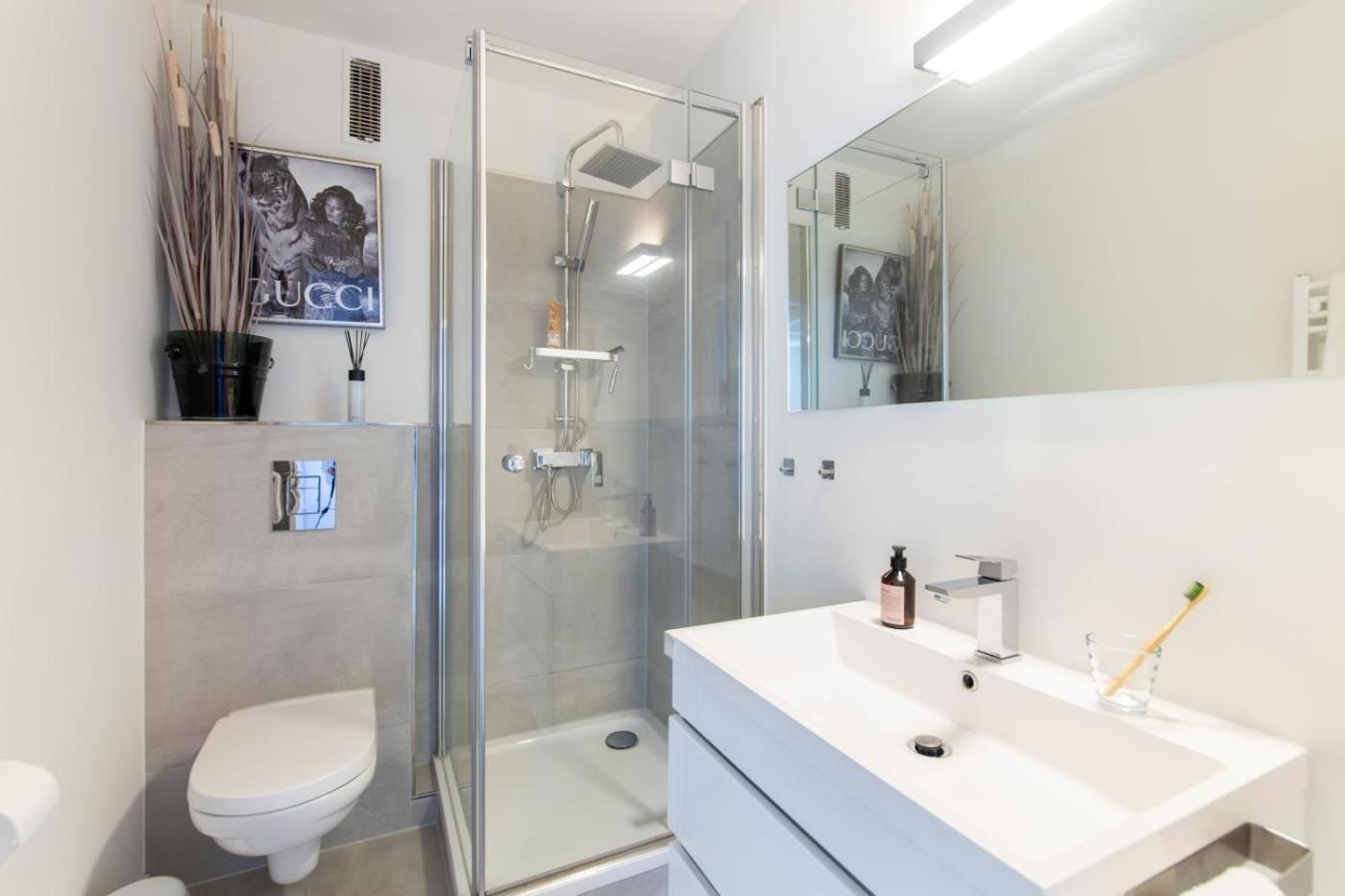 View 99 - Ferienwohnung In Scharbeutz Mit Exklusivem Ostseeblick 外观 照片