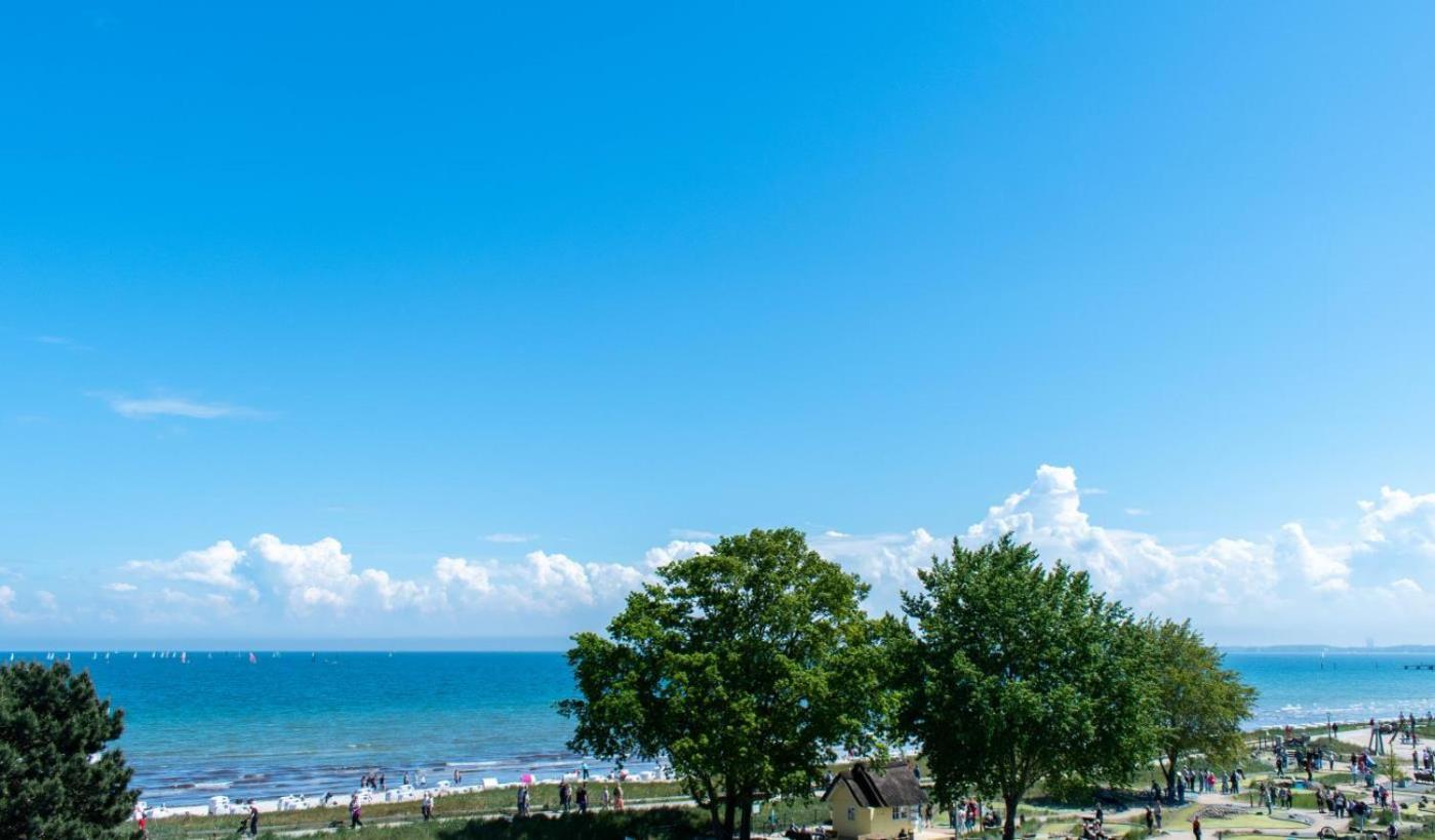 View 99 - Ferienwohnung In Scharbeutz Mit Exklusivem Ostseeblick 外观 照片